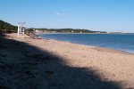 Popham Beach State Park is a 45 minute drive from the house